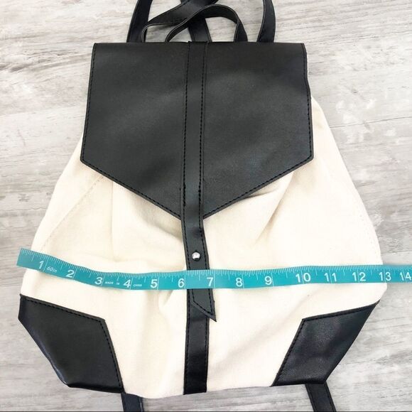 DEUX LUX | Black & Canvas Demi Backpack - Picture 7 of 8